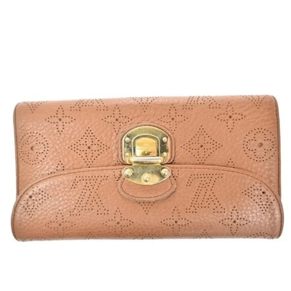 LOUIS VUITTON Amelial Wallet Monogram Mahina Leather BN M58157 69TA434 - Picture 5 of 14